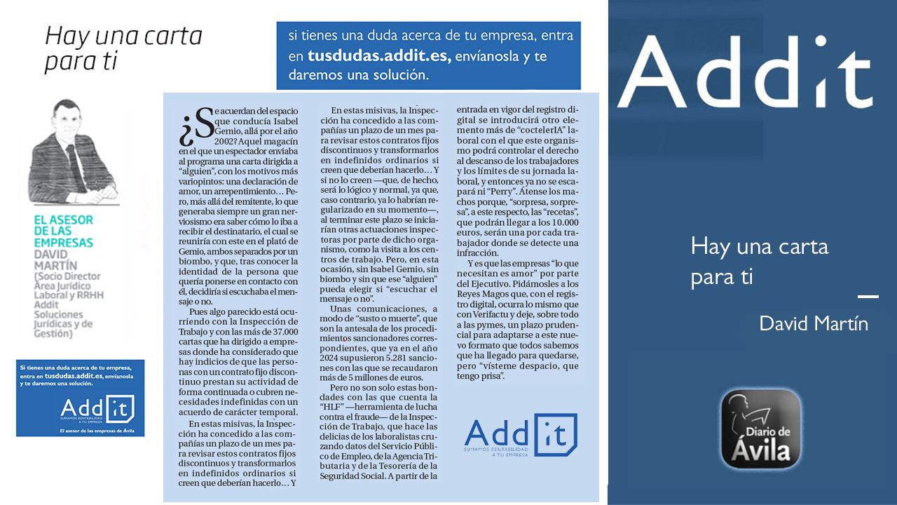 artículo de David Martín